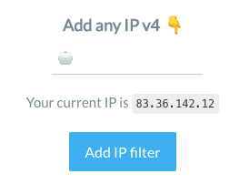 3 ways to filter IPs in Ghostboard
