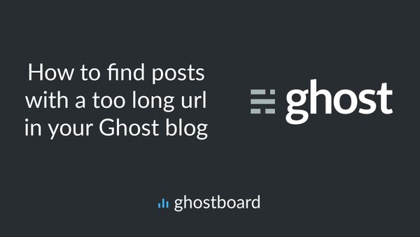 How to find posts with a too long url